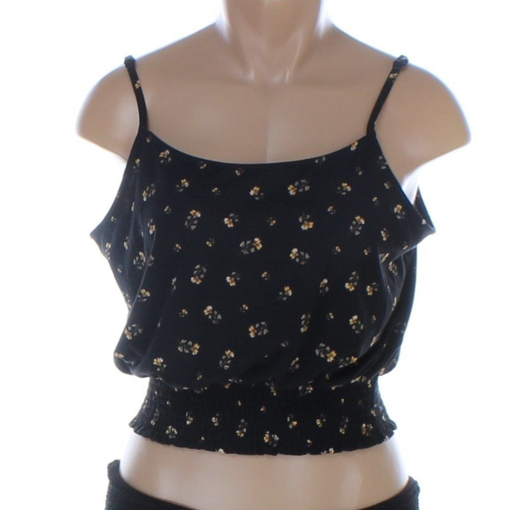 Love, Fire Tank Top with Smocked Hem NWT